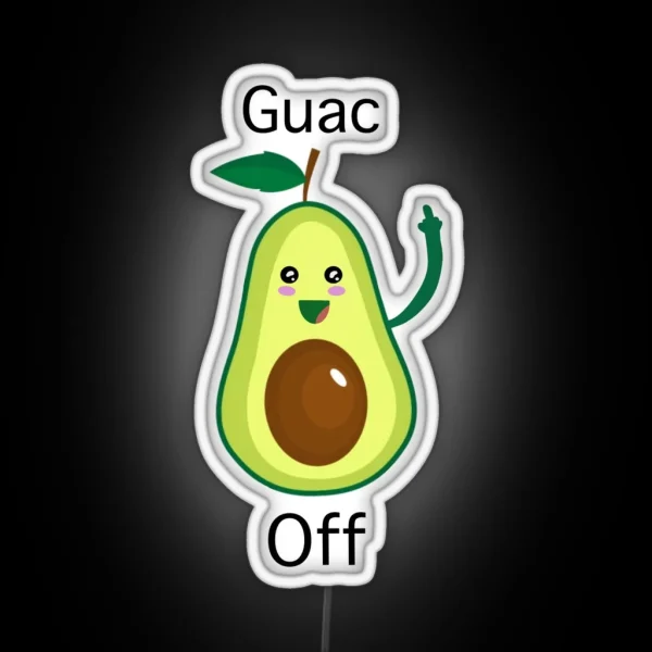 Guac Off RGB Neon Sign