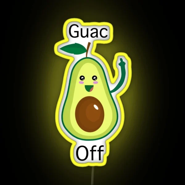 Guac Off RGB Neon Sign