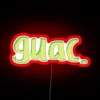 Add vibrant guacamole love to your kitchen with this sign.