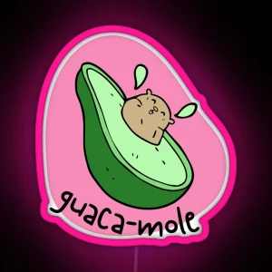 Guaca Mole RGB Neon Sign