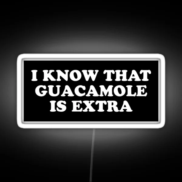GUACAMOLE RGB Neon Sign