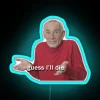 Dark Humor Black Neon Sign with RGB LED Glow