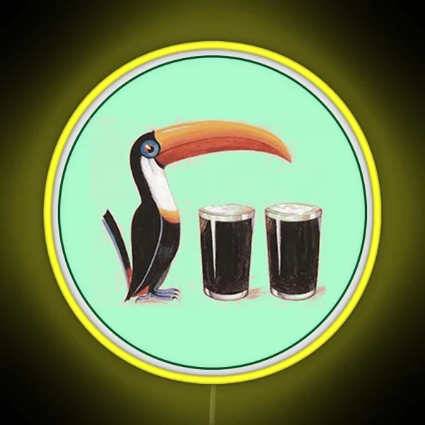 Guiness Toucan RGB Neon Sign