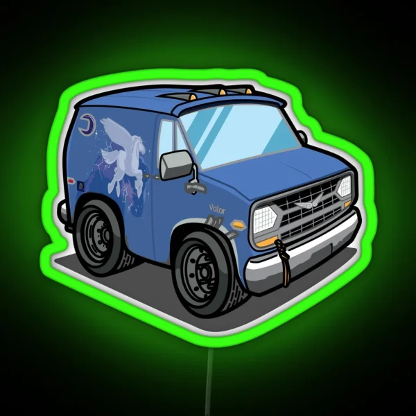 Guinevere The Van RGB Neon Sign