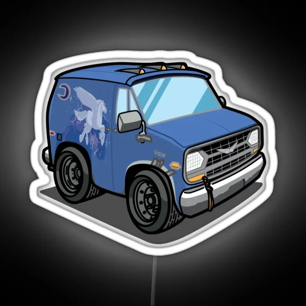 Guinevere The Van RGB Neon Sign