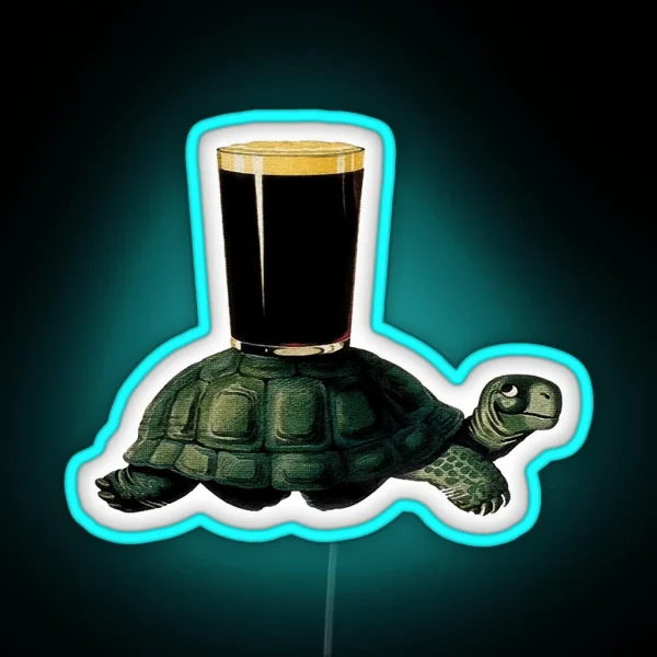 Guinness Tortoise RGB Neon Sign