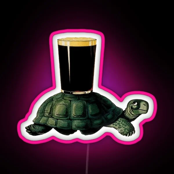 Guinness Tortoise RGB Neon Sign