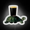 Add a touch of quirky elegance with this Guinness tortoise.