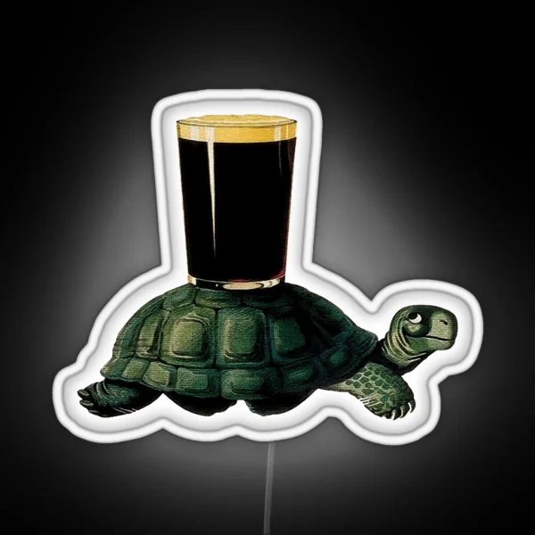Guinness Tortoise RGB Neon Sign