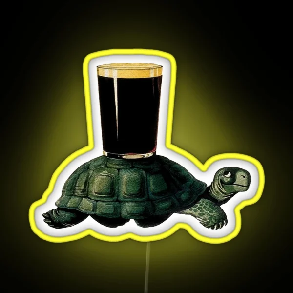 Guinness Tortoise RGB Neon Sign