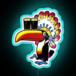 Guinness Toucan Chief RGB Neon Sign