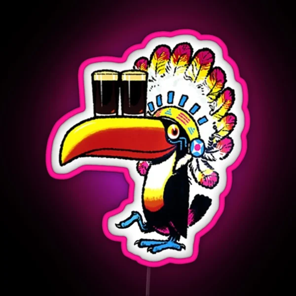 Guinness Toucan Chief RGB Neon Sign