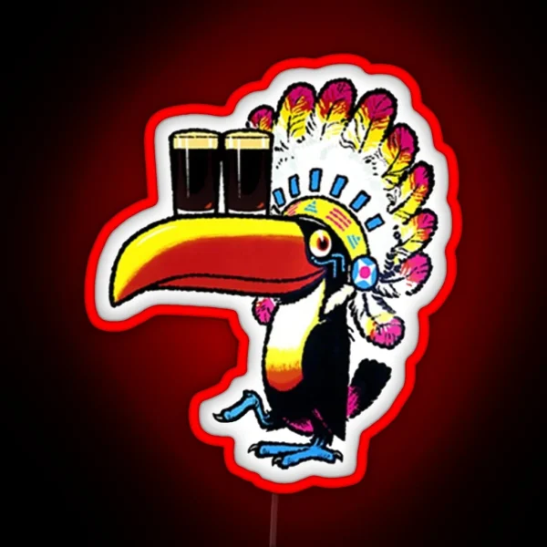 Guinness Toucan Chief RGB Neon Sign