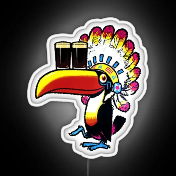 Guinness Toucan Chief RGB Neon Sign