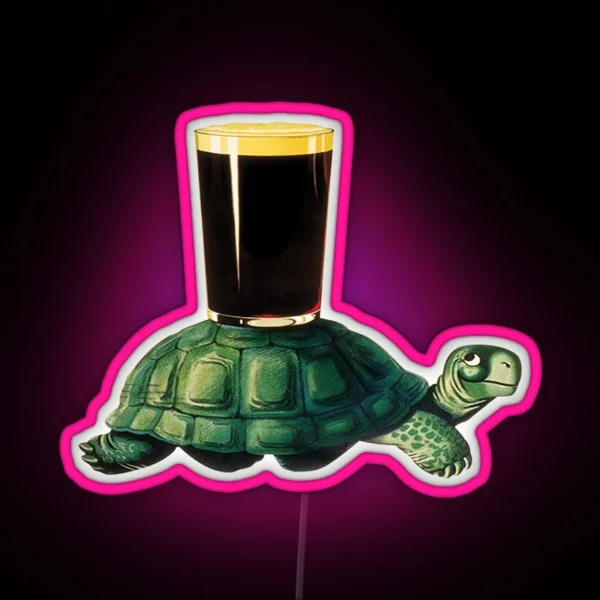 Guinness Turtle RGB Neon Sign