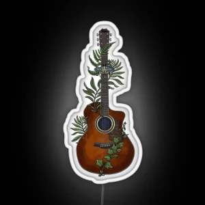 Guitar From The Last Of Us RGB Neon Sign