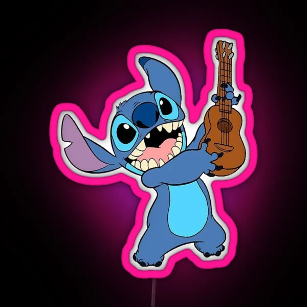 Guitar Player 21 RGB Neon Sign