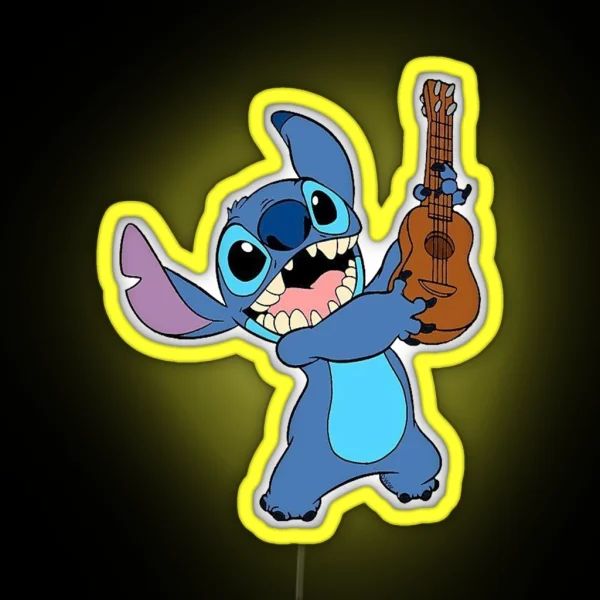 Guitar Player 21 RGB Neon Sign