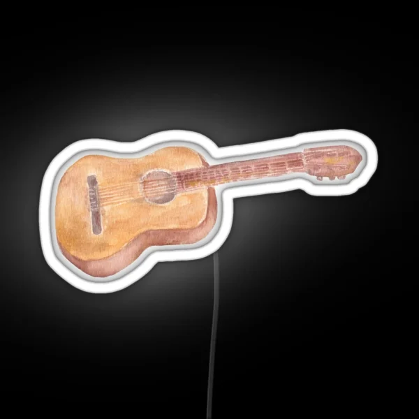 Guitar RGB Neon Sign