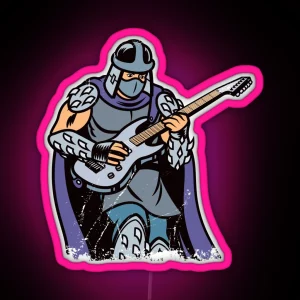 Guitar Shredder RGB Neon Sign