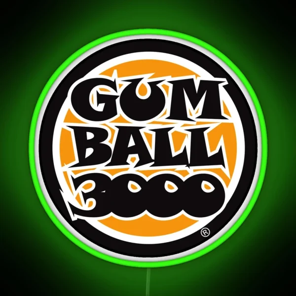 Gumball Rally RGB Neon Sign