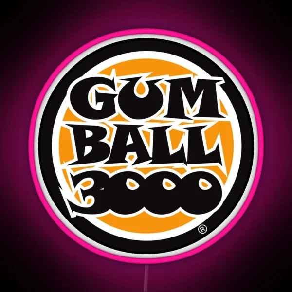 Gumball Rally RGB Neon Sign