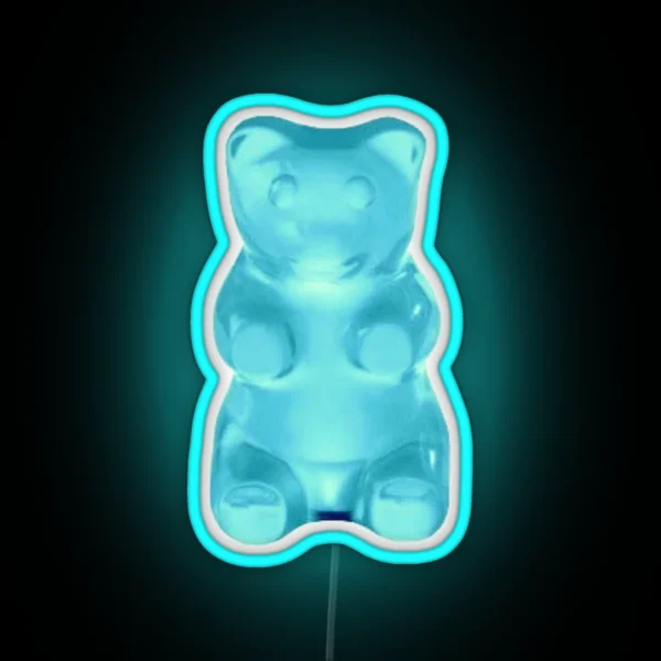 Gummy Bear RGB Neon Sign