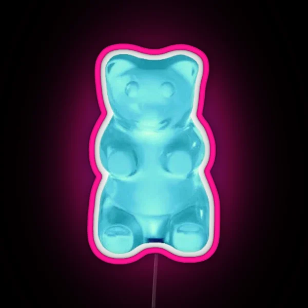 Gummy Bear RGB Neon Sign