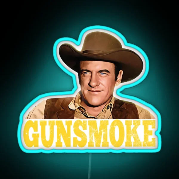 Gunsmoke Matt Dillon Led RGB Neon Sign