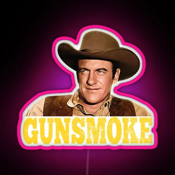 Gunsmoke Matt Dillon Led RGB Neon Sign