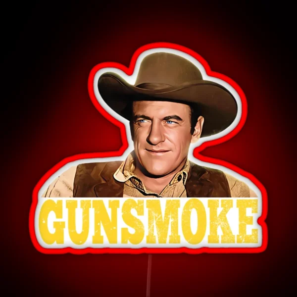 Gunsmoke Matt Dillon Led RGB Neon Sign