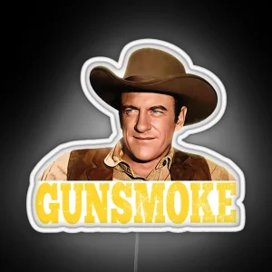 Gunsmoke Matt Dillon Led RGB Neon Sign