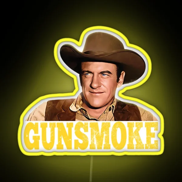 Gunsmoke Matt Dillon Led RGB Neon Sign