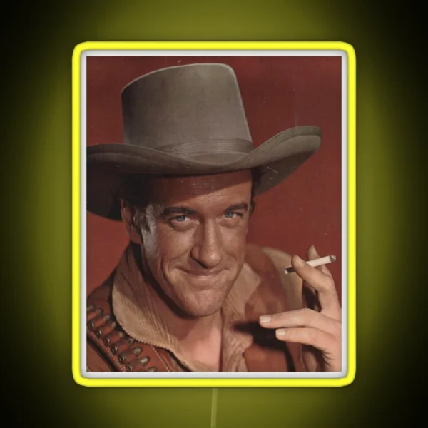 Gunsmoke RGB Neon Sign