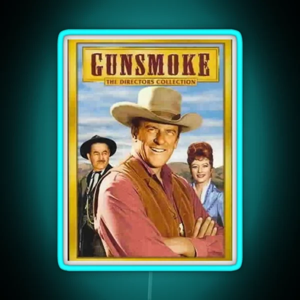 Gunsmoke RGB Neon Sign