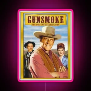 Gunsmoke RGB Neon Sign