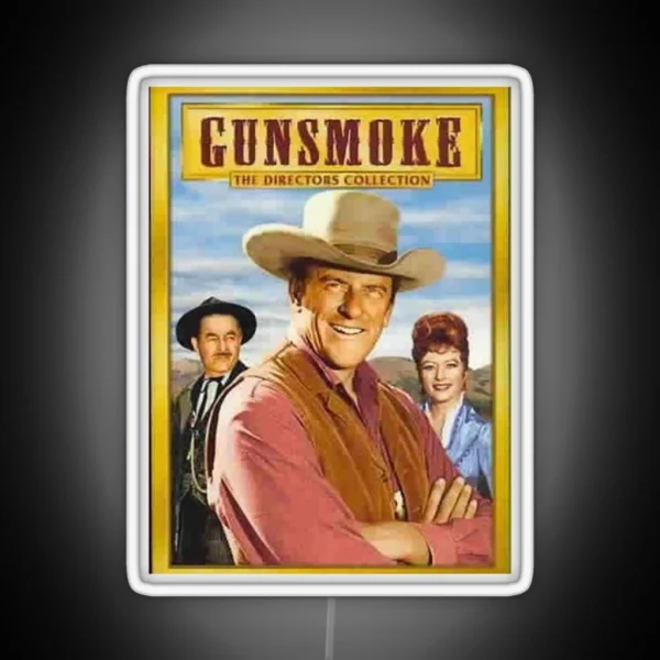 Gunsmoke RGB Neon Sign