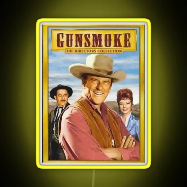 Gunsmoke RGB Neon Sign