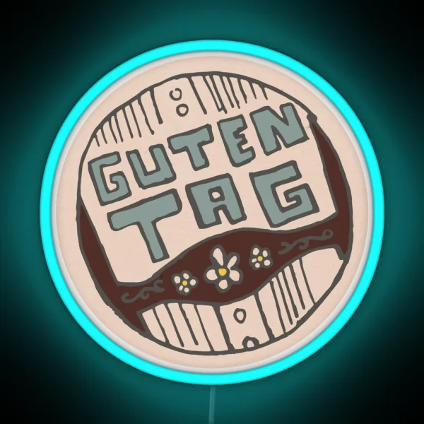 Guten Tag RGB Neon Sign