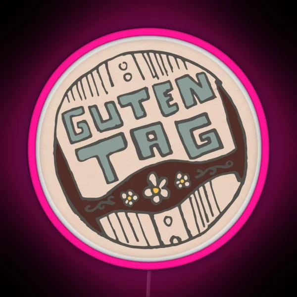 Guten Tag RGB Neon Sign