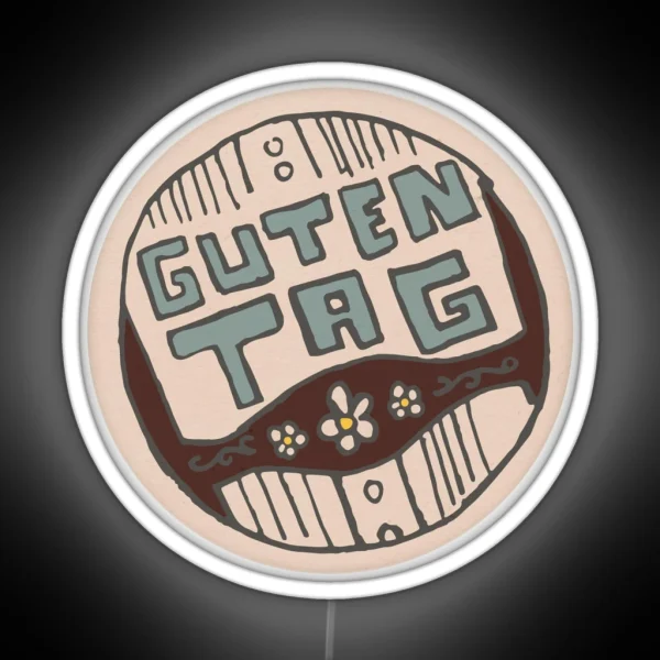 Guten Tag RGB Neon Sign