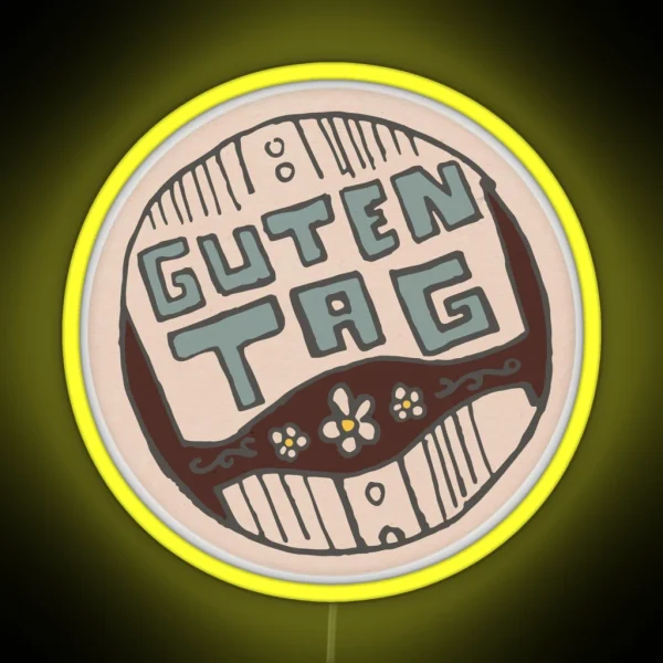 Guten Tag RGB Neon Sign