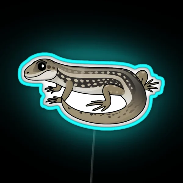 Guthega Skink RGB Neon Sign
