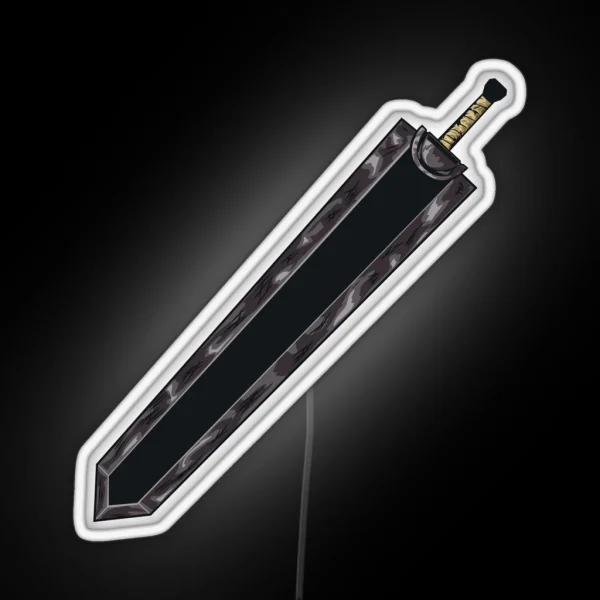 Guts Sword Dragon Slayer RGB Neon Sign