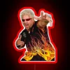 Guy Fieri's Regal Reign Over Flavortown RGB Neon Sign Iconic Gift