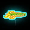 H2O Juicenet Cafe Colorful RGB Neon Sign Bar Decorations