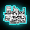 Hacker Cyber Security RGB Neon Sign for Home Office Decorations