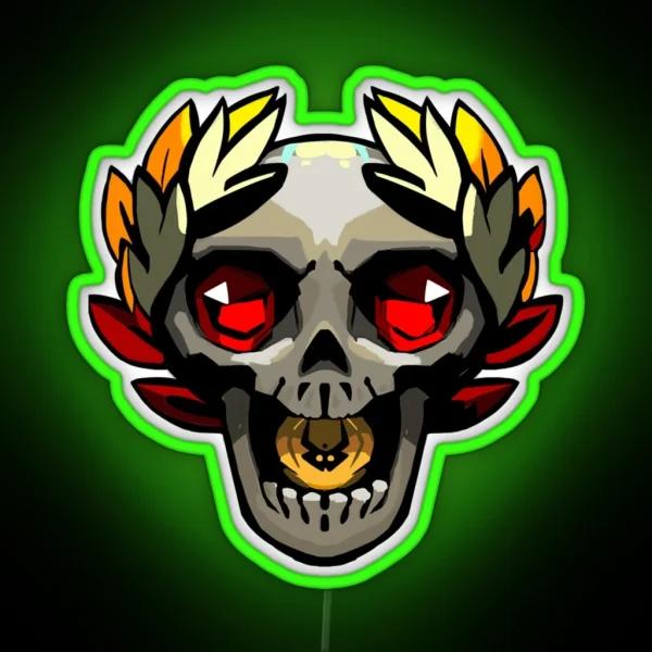 Hades Game Skull Gift RGB Neon Sign
