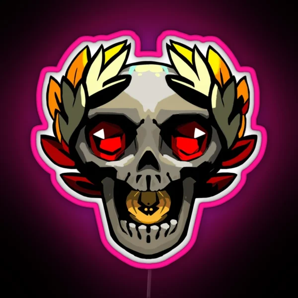 Hades Game Skull Gift RGB Neon Sign