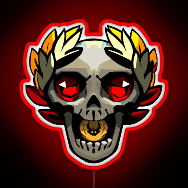 Hades Game Skull Gift RGB Neon Sign